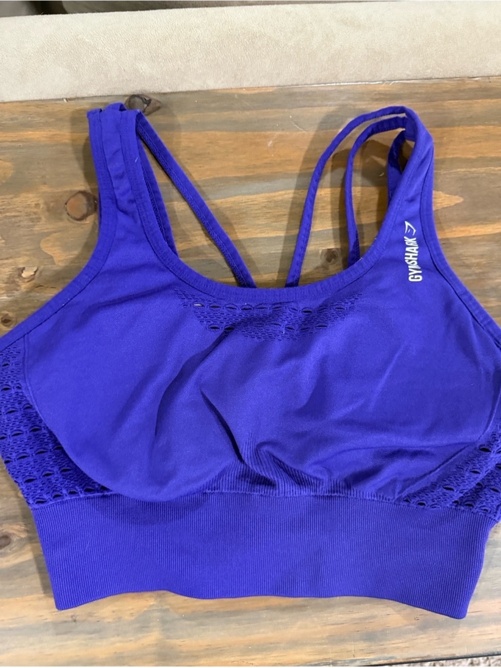 Purple Seamless Sports Bralette